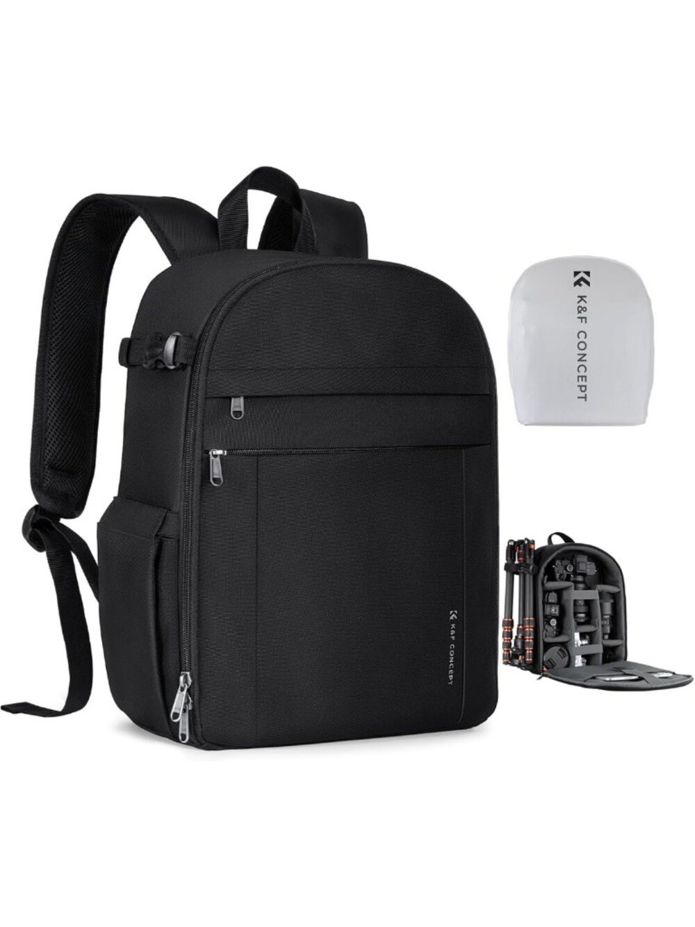Lightweight Camera Backpack with Tripod Holder - Durable Photography Bag for